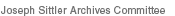 Copyright � Joseph Sittler Archives Committee
